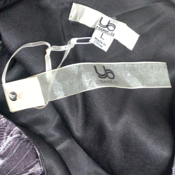 Ya Los Angeles Silk Blend Dress Size Large NWOT - Picture 10 of 12